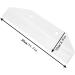 Tumuued Hair Extensions Display Rack Distributor for Hair and Wig Hair Extensions Rack About 30x10x3cm Hair Strands Holder Display A White - Buy Online on GoSupps.com
