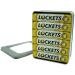 Lockets Throat Sweets Lozenges Honey & Lemon Hamper - 12 Tubes of 41g - Refillable Tin - Menthol & Eucalyptus - Buy Online on GoSupps.com