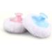 4pcs Healeved Foundation Short Blender & Round Soft Plush Flour Pads - Pink Face & Body Puff Set - Buy Online on GoSupps.com