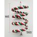 Xmas Edition Bird Rope Perches - 100% Cotton Swing Toys with Bell for Parrots & Cockatiels - Buy Online on GoSupps.com
