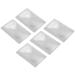 3X Pocket Magnifier 5Pcs Portable Fresnel Lens Credit Card Size Magnifying Glass Wallet Magnifying Lenses Jewelry Loupe Reading Aid Helper Nice