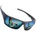 Zelori Polarized Floating Fishing Sunglasses With An Unsinkable TPX Frame UV400 Designed For Watersports Beach Kayaking Black/Blue Blue
