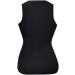 Ppanguding Women's Elegant Summer Tank Top - Casual Sleeveless Monochrome Knit Blouse - Stylish Black Vest for Sport & Everyday Wear - Buy Online on GoSupps.com
