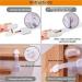 Child Safety Cabinet Locks - (6Pack) Including (6 Extra 3M Tape) Baby Proofing Latches to Drawer-Door Fridge-Oven-Toilet Seat-Kitchen-Cupboard Appliance Can with 3M Adhesive - Adjustable Strap - Buy Online on GoSupps.com