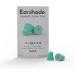 Flare Earshade Replacement Tips - Sound Blocking Reusable Memory Foam for Earshade & Pro - Green Aqua - Buy Online on GoSupps.com