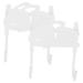 Housoutil Coat Hooks 2pcs Cute Rabbit Hook Coat Rack Spray Paint s Door Coat Hanger Door Hanging Drawer