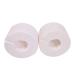 2PCs heel protector antidecubitus - Ekubitus heel protection anti -decubitus foot pillow hand support - footrest pillow heel protector heel protection (17x10cm white)