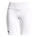 Under Armour Girls' Utility Slider 21 Shorts White (100)/Black Small
