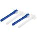 Lalafina 4 pieces double -headed toothbrush simple prosthesis brush wisks prosthesis cleaning brush double brush head brush friends tool care bursts double -sided
