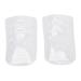 Buy 1 Pair Transparent Silicone Barber Shoes Cover - Dust Proof Haircut Protection for Hair Salon & Stylist - Buy Online on GoSupps.com