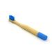 Toothbrush Tooth Brush Bristle Toothbrush Toothbrush Wooden Round Handle Bristles 1 Count (Pack of 1) Blue