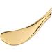 TOVINANNA Spoon Unicorn Horn Clip on Eye Tool Makeup Spoon Make up Kit Eye Spoon Spiral Perm Rods Creami Buttercream Stick Eyes 9.50X1.50X0.50CM Golden - Buy Online on GoSupps.com