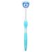 Silicone Tongue Brush Long Handle 10 Pcs for Adults - Blue | Effective Tongue Cleaner - Buy Online on GoSupps.com
