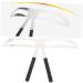 VINTORKY Eyebrow Drawing Tools Eyebrow Caliper Assistant Grooming Stencil Brow Stencils Tool Balance Ruler Miss Stainless Steel - Buy Online on GoSupps.com