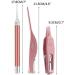 LUKEO 3Pcs LED Earpick Ear Wax Removal Tools Set with Case - Gentle Nose Cleaning Clip for Baby & Adults - Buy Online on GoSupps.com