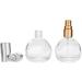 25pcs Refillable Perfume Spray Bottles 12ml - Travel-friendly Glass Atomizers with Gold Lid - Perfect for Makeup & Travel - Buy Online on GoSupps.com