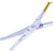 Rounded Tip Nose Hair Scissors for Facial, Ear, and Eyebrow Trimming - Gold - Buy Online on GoSupps.com