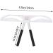 Angoily Eyebrow Shaper Kit for Women Eyes Eyebrow Ruler Stencil Template Eyebrow Trimming Balance Ruler - Buy Online on GoSupps.com
