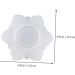 NUOBESTY 2pcs Container Silicone Storage Diy Tool Handmade Crystal Flower White Epoxy Casting Mold Making Whitex2pcs 4.4X12.5CMx2pcs - Buy Online on GoSupps.com