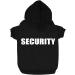 Izefia Dog Hooded Sweater - Premium Cotton Pet Clothing for Small & Medium Dogs - Black Size L - Warm & Cozy Security RDC Jacket - Buy Online on GoSupps.com