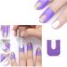 RIYAN 10 Sheet Elastic Peel Off Tape for Nails Painting Polish Guard Protectors DIY Nail Prevent Nail Blue - Buy Online on GoSupps.com