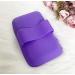 Silicone Makeup Brushes Cleaning Mat | Portable Purple Cosmetic Scrubber Pad - HUNYLONDON - Buy Online on GoSupps.com