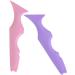 FRCOLOR 6 Pcs Silicone Beauty Ruler Purple Eyeliner Mascara Shield Guard Silicone Eyebrow Aid Bevel Cream - Buy Online on GoSupps.com