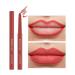 Julystar Waterproof, Sweatproof and Auto-fading Matte Multi-color Decorative Lip Pencil (05#)