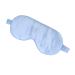 Smooth Soft Eye Mask Silk Eye Mask Blindfold Sleep Mask Adjustable Comfortable Sleeping Mask Silk Sleep Eye Mask Adjustable Blinder at Night Travel Blue Eye Mask Blindfold Blue 1 Count (Pack of 1)