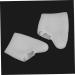 Hemoton White Toe Separators - 1 Pair Hallux Valgus Orthotics for Foot Bunion Relief - Buy Online on GoSupps.com