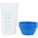 2pc 300ml Transparent Shaker Bottle Milkshake Protein Powder Mixing Bottle Shake Cup Practical Water Bottle Drinkware - Buy Online on GoSupps.com