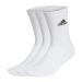 adidas Unisex Kids Cushioned Crew Socks 3 Pairs Kids Socks 40-42 White/Black
