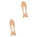 FRCOLOR 2pcs Fish-shaped Scraping Board Facial Tool Back Scraping Board Chinese Scraping Board Chinese Massage Tool Massage Tools Wooden Board Facial Massage Tool Body Beech Massage Board