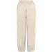 MALAIDOG Women's 2023 Linen Capri Pants - Beige-c Large | Trendy Solid Color High Waistband Yoga Trousers with Pockets - Buy Online on GoSupps.com