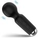 Handheld Cordless Mini Massager for Muscle Tension Relief - Waterproof Silicone - Quiet & Ergonomic Design - Black - Buy Online on GoSupps.com