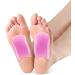 Cushion Heel Inserts for Flat Feet | PU Foot Care for Men | Relief for Plantar Fasciitis & Pain (Medium Rose Bottom - Buy Online on GoSupps.com