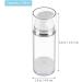 FRCOLOR 2pcs Empty Airless Pump Bottle Refillable Plastic Vacuum Pump Press Bottle Travel Cosmetic Foundation Containers Dispenser for Lotion Cream Essential Oil 100ml 14.7x4.9cm Transparent - Buy Online on GoSupps.com