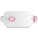 Samnuerly menstrual heating pillows with 3-modi massager for women's uterus reduces menstrual pain waist pain hot compress (color: a)