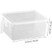 Zerodeko Kitchen Container Refrigerator Storage Box Food Storage Container Refrigerator Organizer with Handle Food Box Drawer - Buy Online on GoSupps.com