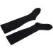 280D Compression Socks - High Elastic Knee Highs Closed Toe - Black | Best for Travel & Health - Buy Online on GoSupps.com