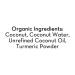 NUCO Organic Turmeric Coconut Wraps - 5 Pack (14g Each) | Healthy Gluten-Free Alternative - Buy Online on GoSupps.com