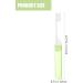 Buy Minkissy Mini Toothbrush - 40 Pool to Tension Fairy Toothbrush with Soft Bristles for Daily Cleaning | International Shipping Available - Buy Online on GoSupps.com