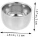 Buy BUIFULSIC Round Razor Mug & Accessories - Premium Metal Razors for Men - Perfect Gifts - Buy Online on GoSupps.com