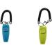 Premium Pet Training Clicker Whistle for Dogs and Cats - Dual Color Yellow and Blue - Durable Proven Training Tool with Wrist Strap for Indoor and Outdoor Use Positive Reinforcement - Buy Online on GoSupps.com