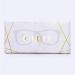 Shop Luff Frameless Reading Glasses for Women & Men - Stylish Borderless Metal Blue Light Blocking 1.5x Magnification Anti-Eye Load - Buy Online on GoSupps.com