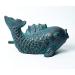 Primrose 10cm Blue Japanese Carp Fish Spout Pond Spitter Fountain Indoor Outdoor Garden Oxygenator Feature