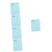 FRCOLOR 5pcs Eyelash Grafting Board Eyelash Glue Stand Tray Lash Grafting Holder Eyelash Display Pallet Eyelash Glue Holder Eyelash Tray Holder Lash Crystal Pallet Extend Epoxy Acrylic