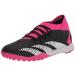 adidas Unisex Accuracy.3 Turf Soccer Shoe 8.5 Women/7.5 Men Black/White/Team Shock Pink