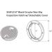 SEAFLO 4-8 Black Circular Non Slip Inspection Hatch with Detachable Cover - Buy Online on GoSupps.com