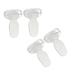 5 Pairs Feet Pads for Shoes Shoe Inserts Anti Slip Back Inserts Heel Shoe Grips Liner Transparent Pads Silicone Gel Clear Jel Heel Pads Heel Grips Heel Protector Thicken Follow up